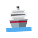 Ship cartoon animated emoji