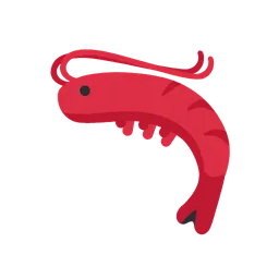 Shrimp animated emoji