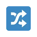 Shuffle tracks button cartoon animated emoji