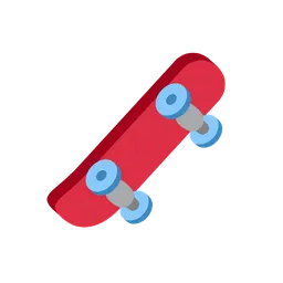 Skateboard animated emoji