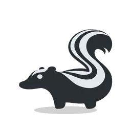 Skunk animated emoji