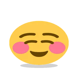 Smiling face animated emoji