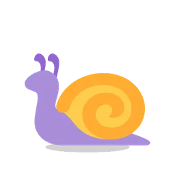Snail animated emoji