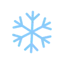 Snowflake cartoon animated emoji