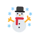Snowman cartoon animated emoji