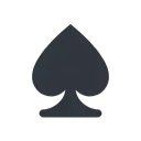 Spade suit cartoon animated emoji