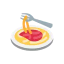 Spaghetti cartoon animated emoji