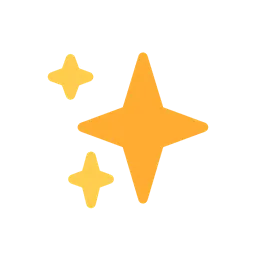 Sparkles animated emoji
