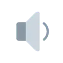 Speaker medium volume cartoon animated emoji