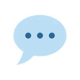Speech balloon animated emoji