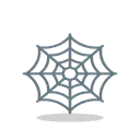 Spider web cartoon animated emoji