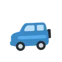 Sport utility vehicle cartoon animated emoji