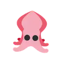 Squid cartoon animated emoji