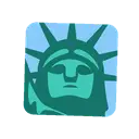 Statue of Liberty cartoon animated emoji