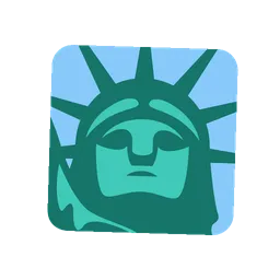 Statue of Liberty animated emoji