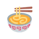 Steaming bowl cartoon animated emoji