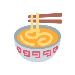 Steaming bowl animated emoji