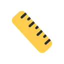Straight ruler cartoon animated emoji