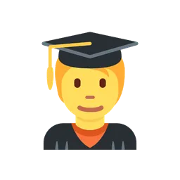 Student animated emoji