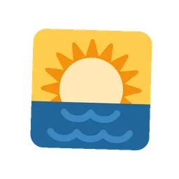 Sunrise animated emoji