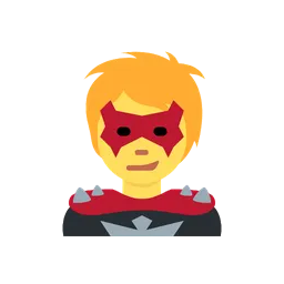 Supervillain animated emoji
