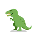 T-Rex cartoon animated emoji