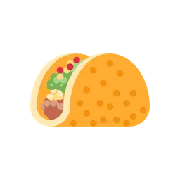 Taco animated emoji