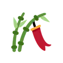 Tanabata tree cartoon animated emoji