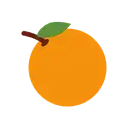 Tangerine cartoon animated emoji