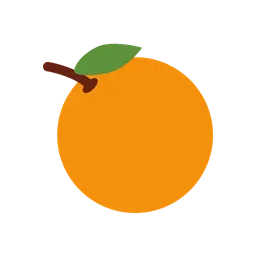 Tangerine animated emoji
