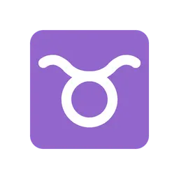 Taurus animated emoji