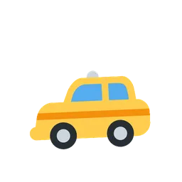 Taxi animated emoji
