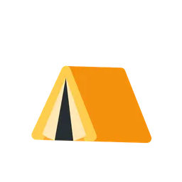 Tent animated emoji