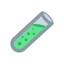 Test tube cartoon animated emoji