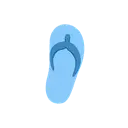 Thong sandal cartoon animated emoji