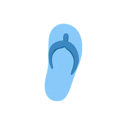 Thong sandal animated emoji