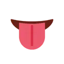 Tongue cartoon animated emoji