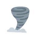 Tornado cartoon animated emoji