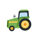 Tractor cartoon animated emoji