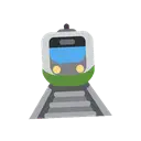 Tram cartoon animated emoji