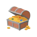 Treasure chest cartoon animated emoji
