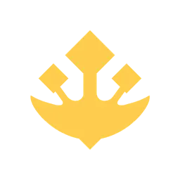 Trident emblem animated emoji
