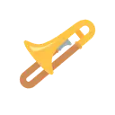 Trombone cartoon animated emoji