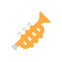 Trumpet cartoon animated emoji