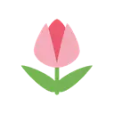 Tulip cartoon animated emoji