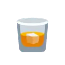 Tumbler glass cartoon animated emoji