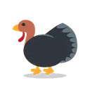 Turkey cartoon animated emoji