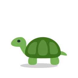 Turtle animated emoji