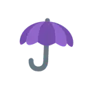Umbrella cartoon animated emoji