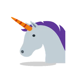 Unicorn animated emoji